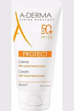 A-derma Protección solar Protect Crema Solar Spf50+ para mujer
