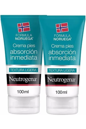 Neutrogena Cuidados manos & pies Crema Pies Absorción Inmediata Lote 2 X para mujer