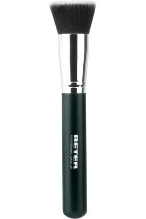 Beter Pinceles Brocha Maquillaje Kabuki Plana Pelo Sintético para mujer