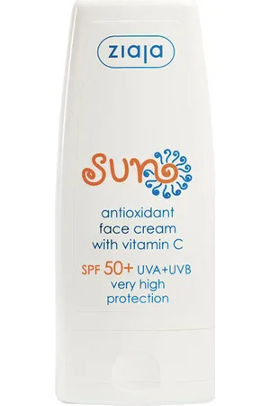 Ziaja Protección solar Sun Crema Facial Antioxidantes Spf50+ Con Vitamina C para mujer