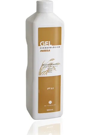 Inibsa Productos baño Gel Dermatológico Multicereales para mujer