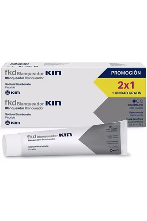 Kin Tratamiento corporal Fkd Blanqueador Pasta Dentífrica Lote para mujer