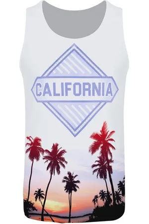 Grindstore Camiseta tirantes California para hombre