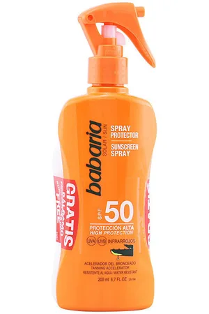 Babaria Protección solar Solar Aloe Vera Spf50 Leche Lote para mujer