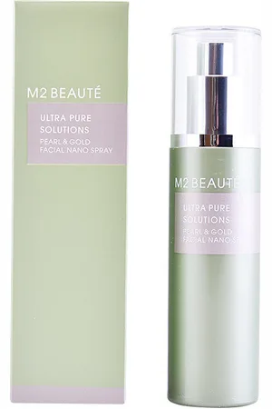 M2 Beauté Antiedad & antiarrugas Ultra Pure Solutions Pearl Gold Facial Nano Spray para mujer