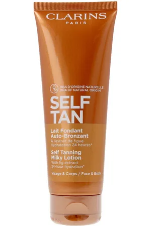 Clarins Protección solar Self Tan Autobronceador Leche para mujer