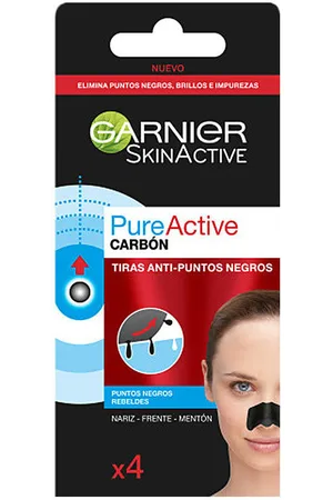Garnier Cuidados especiales Pure Active Carbon Tiras Anti-puntos Negros para mujer