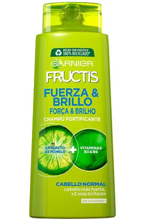 Garnier Champú Fructis Fuerza Brillo Champú para mujer