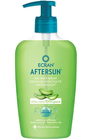 Ecran Protección solar Aftersun Gel Aloe Vera para mujer