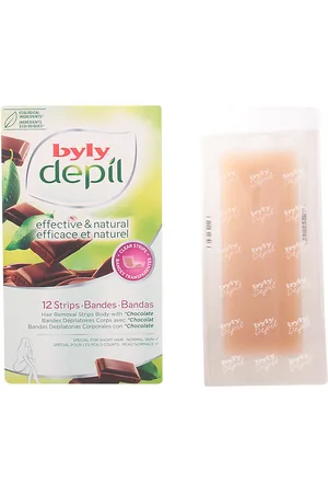 Byly Tratamiento corporal Depil Bandas Corporales Chocolate para mujer