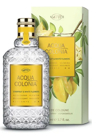 4711 Agua de Colonia Acqua Colonia Starfruit Whiteflowers Eau De Cologne Vaporizad para mujer