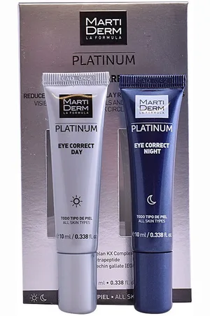 Martiderm Cuidados especiales Platinum Eye Correct Día Y Noche 2 X para mujer