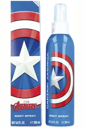 Cartoon Agua de Colonia Capitán América Eau De Toilette Infantil 200ml para hombre