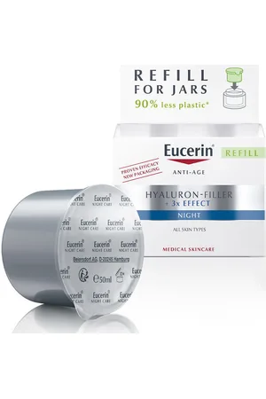 Eucerin Antiedad & antiarrugas Hyaluron Filler Noche Refill para mujer