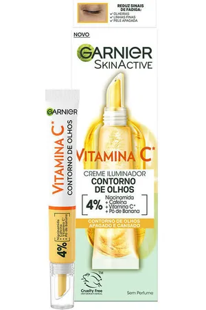 Garnier Hidratantes & nutritivos Skinactive Vitamina C Crema Iluminador Contorno De Ojos para mujer