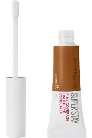 MAYBELLINE New York Antiarrugas & correctores Super Stay High Coverage Liquid Concealer - 65 Deep Bro para mujer