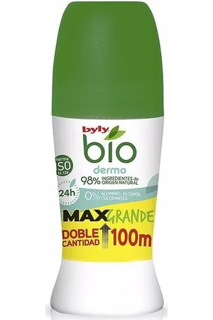Byly Tratamiento corporal Bio Natural 0% Dermo Max Deo Roll-on para mujer