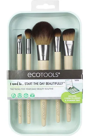 Ecotools Pinceles Start The Day Beautifully Lote para mujer