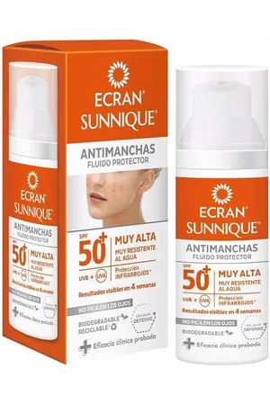 Ecran Protección solar Sunnique Antimanchas Facial Spf50+ para mujer