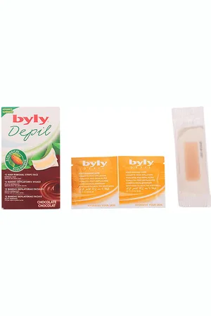 Byly Tratamiento corporal Depil Bandas Faciales Chocolate para mujer