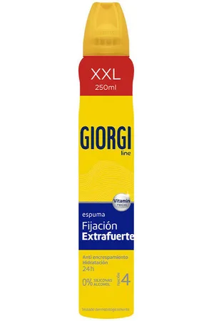 Giorgi Fijadores Fijación Extrafuerte Espuma Fijadora Nº4 para mujer