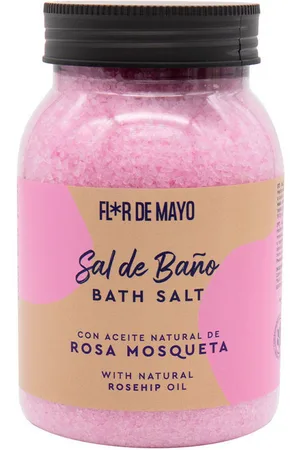 Flor De Mayo Productos baño Sal De Baño Rosa Mosqueta para mujer