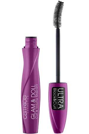 Catrice Máscaras de pestañas Mascara Curl and Volume Glam Doll - 10 Utra Black para mujer