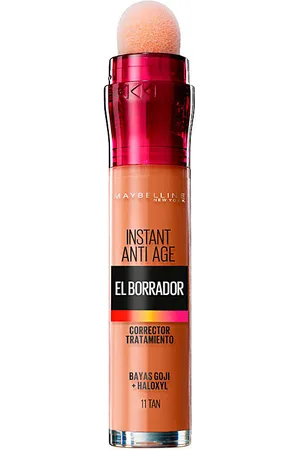 MAYBELLINE New York Base de maquillaje El Borrador Antiedad Instantáneo 11-bronceado para mujer