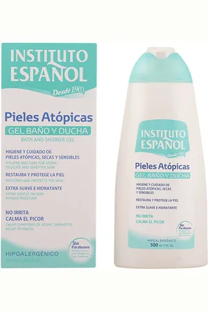  Institutoespanol Bebe Gel De Baño Sin Jabón Recien Nacido Piel  Sensible Sin Alergenos 500Ml : Belleza y Cuidado Personal