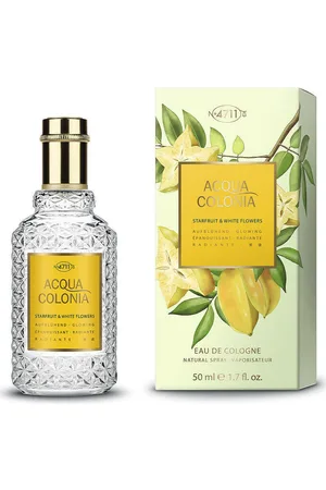 4711 Agua de Colonia Acqua Colonia Starfruit Whiteflowers Eau De Cologne Vaporizad para mujer