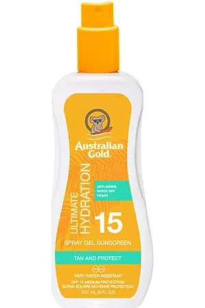 Australian Gold Protección solar Sunscreen Spf15 Spray Gel para mujer