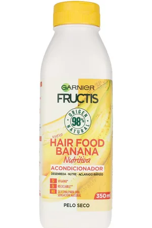 Garnier Acondicionador Fructis Hair Food Banana Acondicionador Ultra Nutritivo para mujer