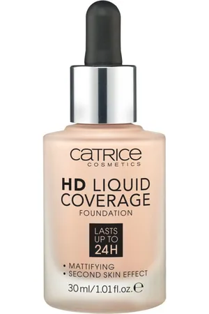 Catrice Base de maquillaje HD Coverage Liquid Foundation - 10 Light para mujer