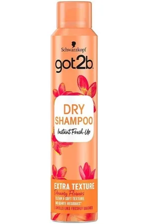 SCHWARZKOPF Champú Got2b Dry Shampoo Extra Clean Soft Texture para mujer