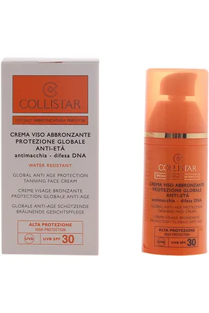 Collistar Protección solar Crema Rostro Bronceadora Protección Global Antiedad Spf30 para mujer
