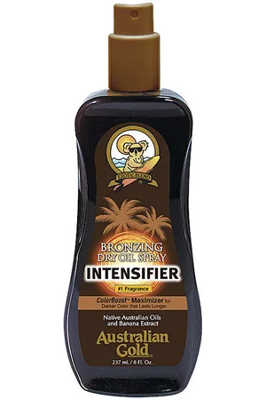 Australian Gold Protección solar Bronzing Intensifier Dry Oil With Bronzer Spray para mujer
