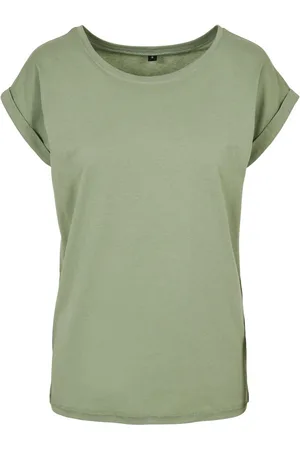 Build Your Brand Camiseta manga larga BY021 para mujer