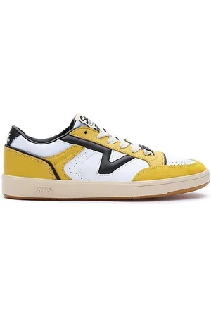 Vans Deportivas Moda LOWLAND - VN0A5KYFY231-WHITE/YELLOW para hombre