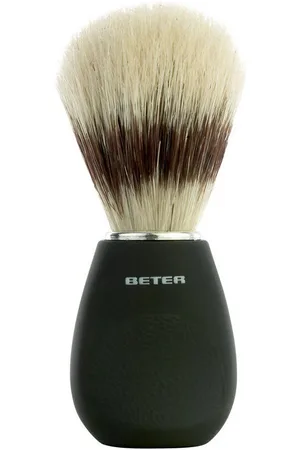 Beter Cuidado para el afeitado y antes del afeitado Brocha De Afeitar Mango Negro para hombre