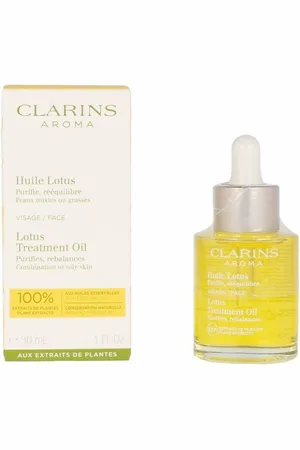 Clarins Hidratantes & nutritivos Aceite ""lotus"" - Pieles Mixtas, Poros Dilatados para mujer