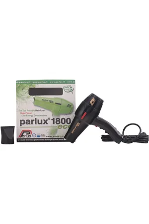 Parlux Tratamiento capilar 1800 Eco Edition Secador negro para mujer