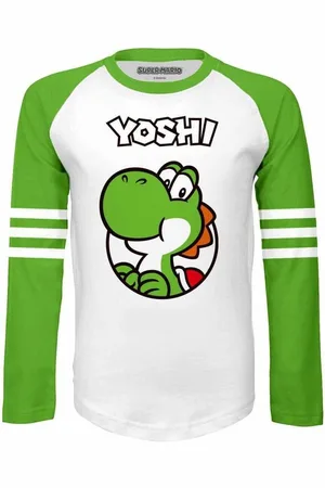 Super Mario Camiseta manga larga Yoshi Since 1990 para niño