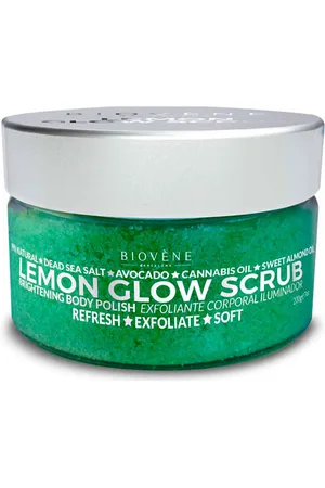 Biovène Exfoliante & Peeling Lemon Glow Scrub Brightening Body Polish para mujer