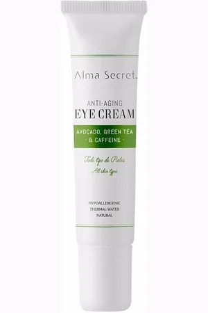 Alma Secret Cuidados especiales Eye Cream Antiedad Con Aguacate, Té Verde Cafeína para mujer