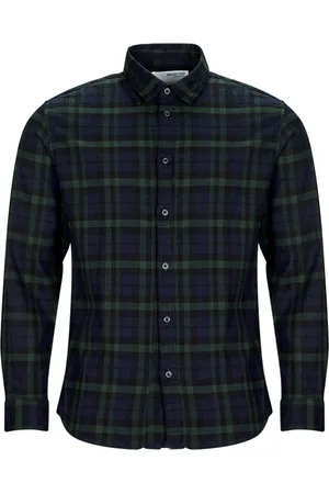 SELECTED Camisa manga larga SLHSLIMOWEN-FLANNEL SHIRT LS NOOS para hombre