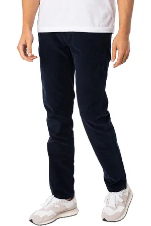 Lois Pantalón chino Pantalones de pana sierra fina para hombre