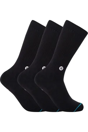 Stance Calcetines altos Pack de 3 calcetines informales con icono para hombre