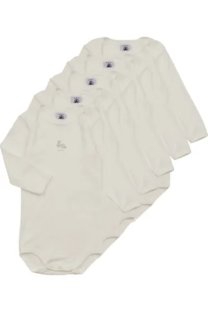 Petit Bateau Pijama BODY US ML PACK X5 para niño