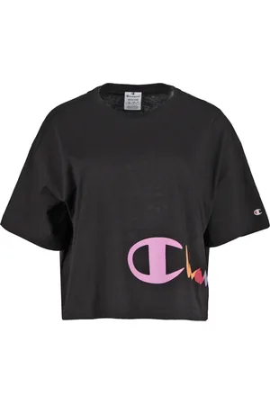 Champion Polo Crewneck Croptop T-Shirt para mujer