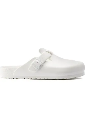 Birkenstock Sandalias Boston EVA Narrow - White para mujer